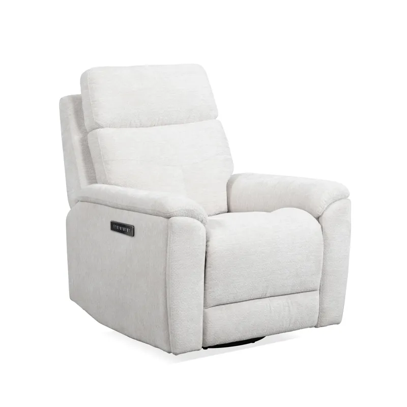 Perfect Match Power Swivel Gliding Recliner with Power Headrest & Lumbar