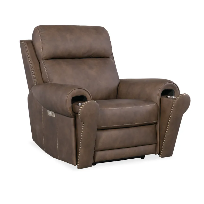 Duncan Power Recliner w/Power Headrest & Lumbar Silo