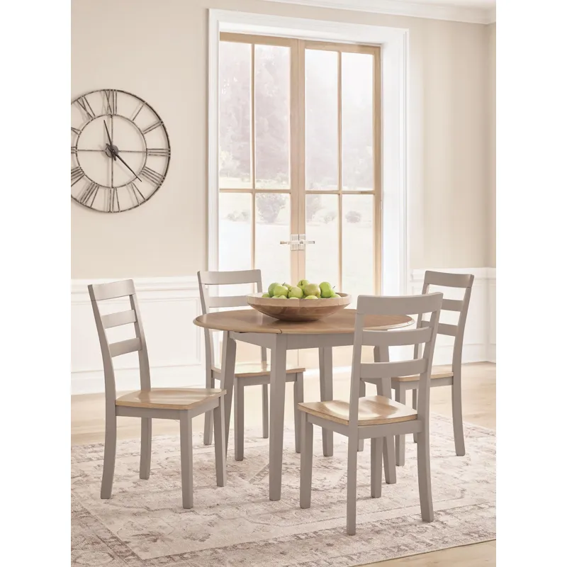 Harperfeld Dining Table and 2