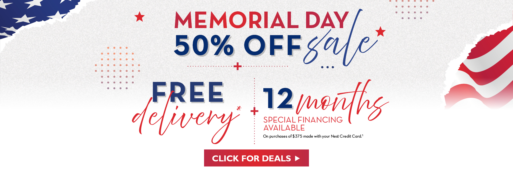 Memorial Day Sale