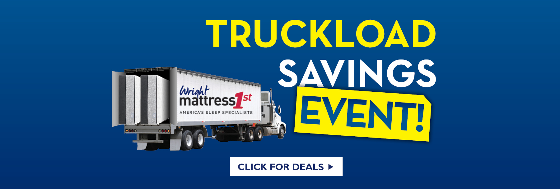 Mattress Truckload Event