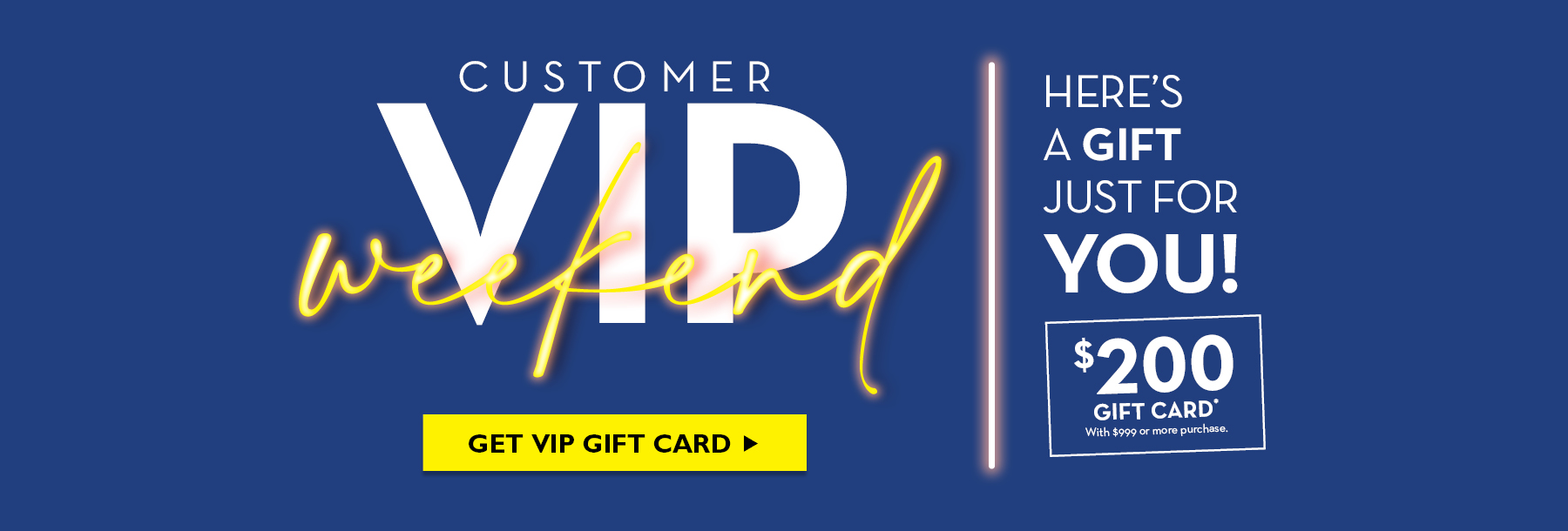 Customer VIP Event