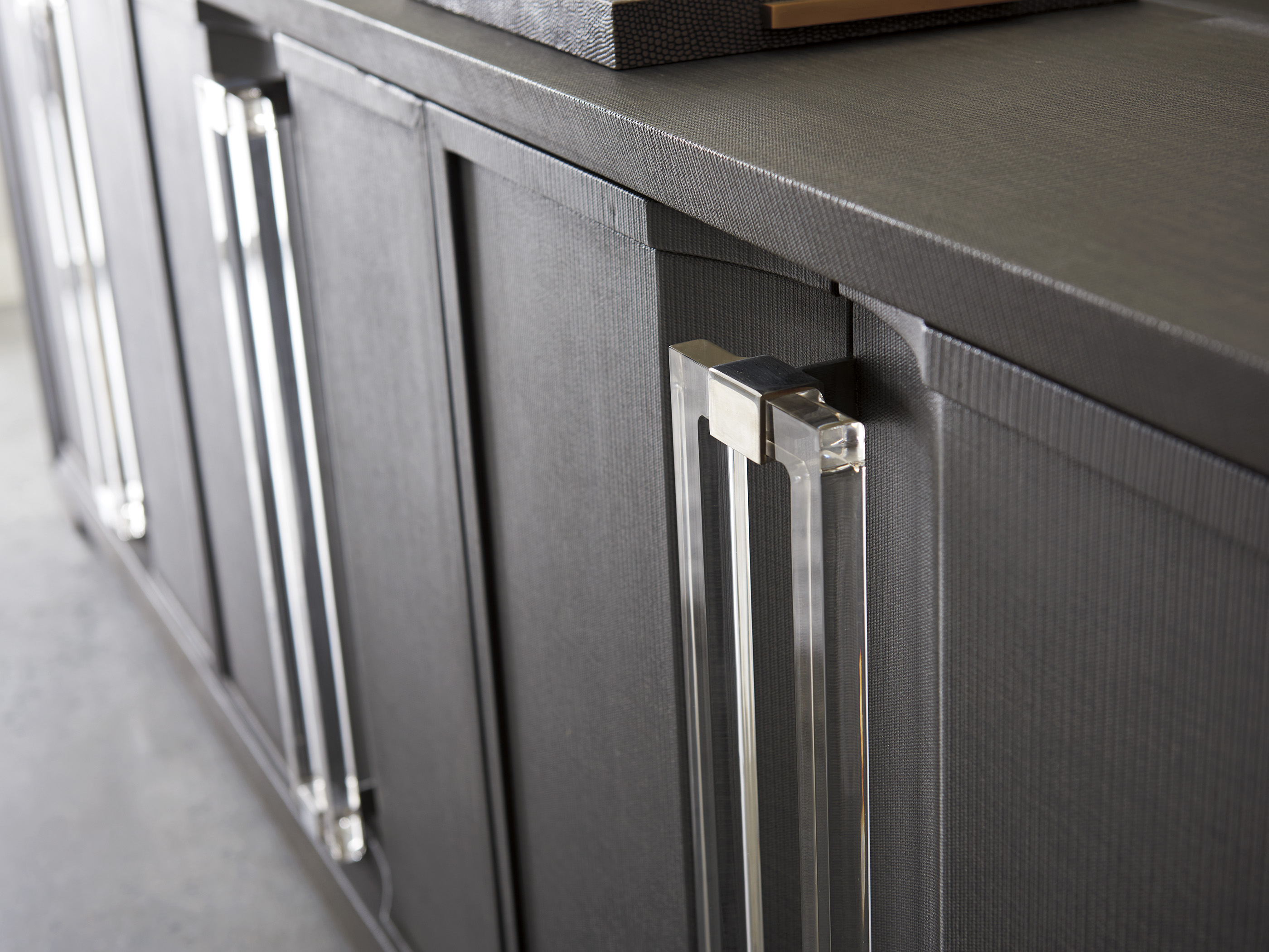 Studio Designs Anthology Linen Long Media Console 100LN661 by Sligh at