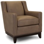 Leather Stationary Chair