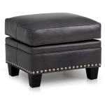 Leather Ottoman