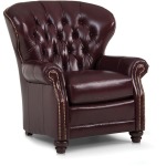 Leather Stationary Chair
