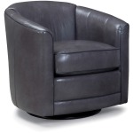 Leather Swivel Glider Chair