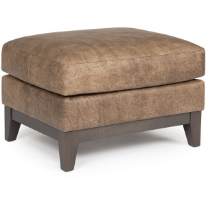 Leather Ottoman