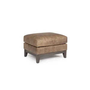 Leather Ottoman