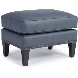 Leather Ottoman