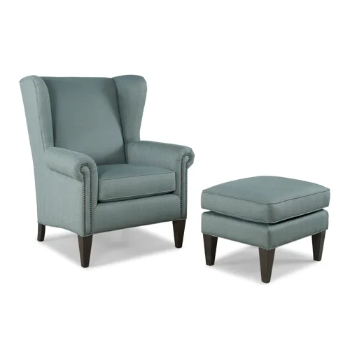 Stationary Chair & Ottoman