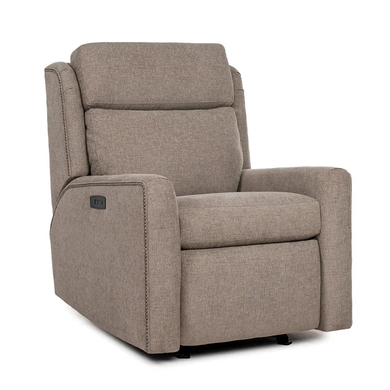 Motorized Swivel Glider Reclining Chair with Headrest