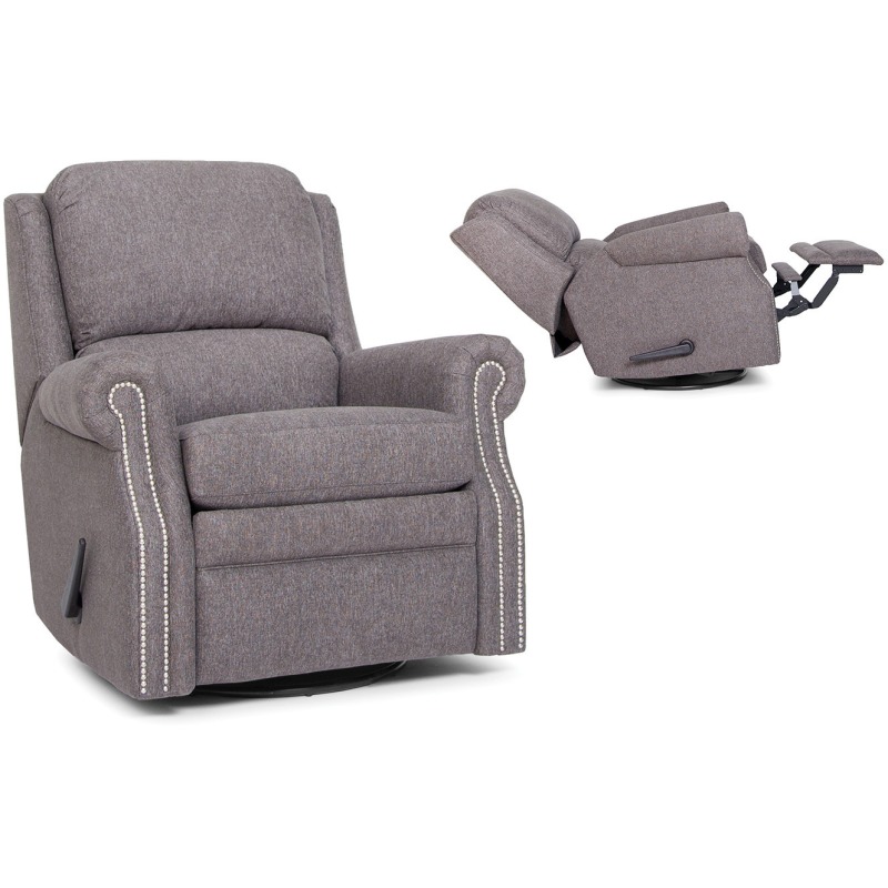 Swivel Glider Reclining Chair 73159 by Smith Brothers at Missouri