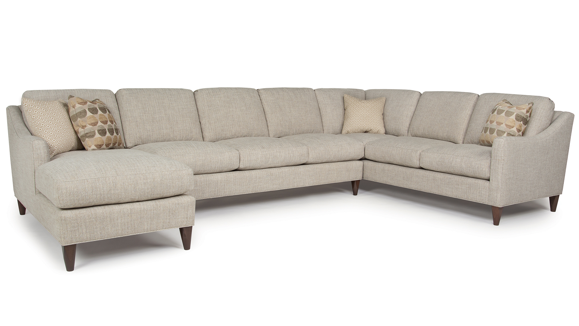 3 PC Sectional 26144+16+22 by Smith Brothers at TownHouse Galleries