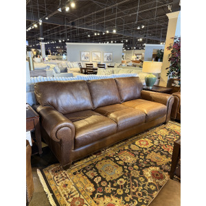 Sofa XL 7888-026-OLDB by Softline Leather at Old Brick Furniture