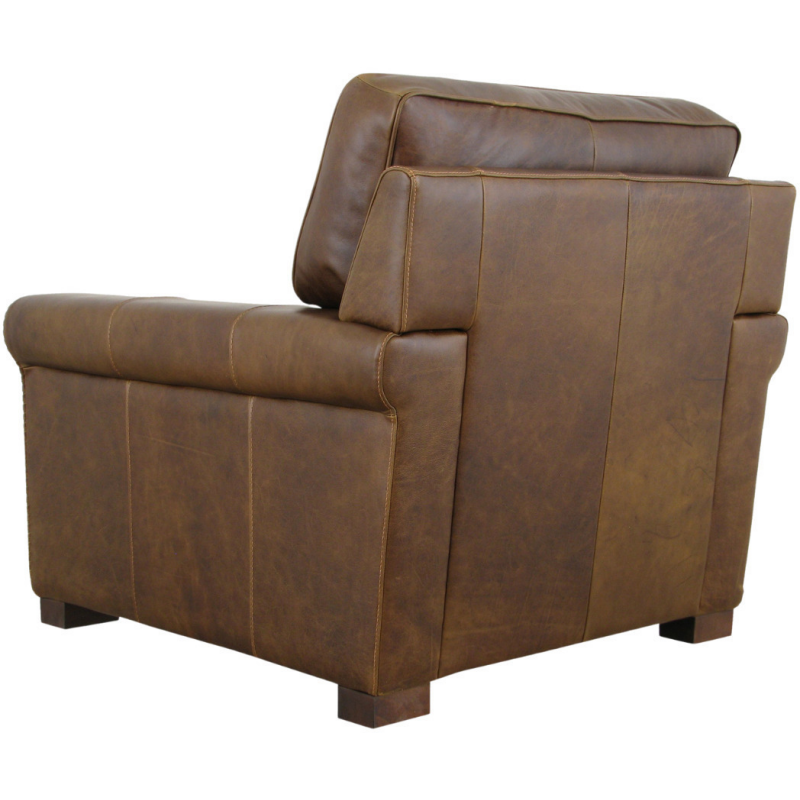 Waco Tobacco Leather Chair - Thumbnail 2