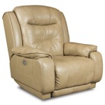 Cresent Rocker Recliner with Power Headrest