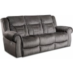 Titan Power Reclining Sofa w/Power Headrest