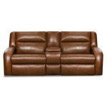 Maverick Double Reclining Console Sofa