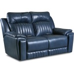 Silver Screen Power Double Reclining Loveseat w/ Arm Cupholders
