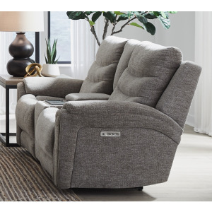 Catalina Triple Power Console Loveseat w/Hidden Cupholders & Zero Gravity Xtra