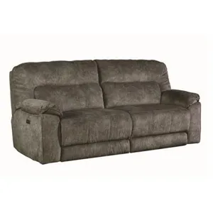 Top Gun Double Reclining Power Headrest Sofa w/Next Level Reclining