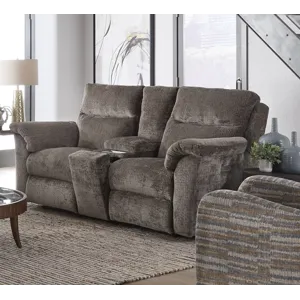 Triple PWR Console Loveseat, Linwoo