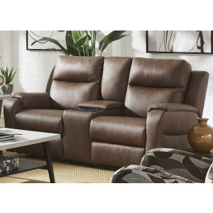 Davidson Power Headrest Console Loveseat w/Power, Hidden Cupholders, SoCozi & Zero Gravity Xtra