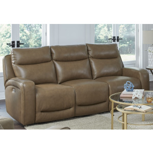 Hyde Park Power Headrest Double Reclining Sofa