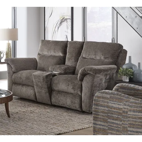 Triple Power Loveseat w/Console