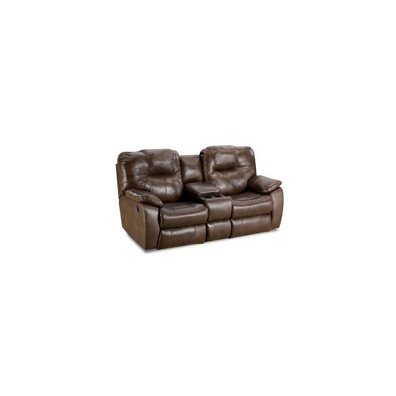 Double Reclining Sofa With Fold Down Table Baci Living Room