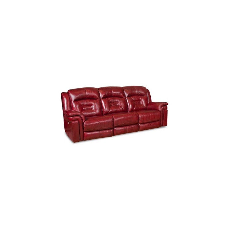 Double Reclining Sofa with Power Headrest