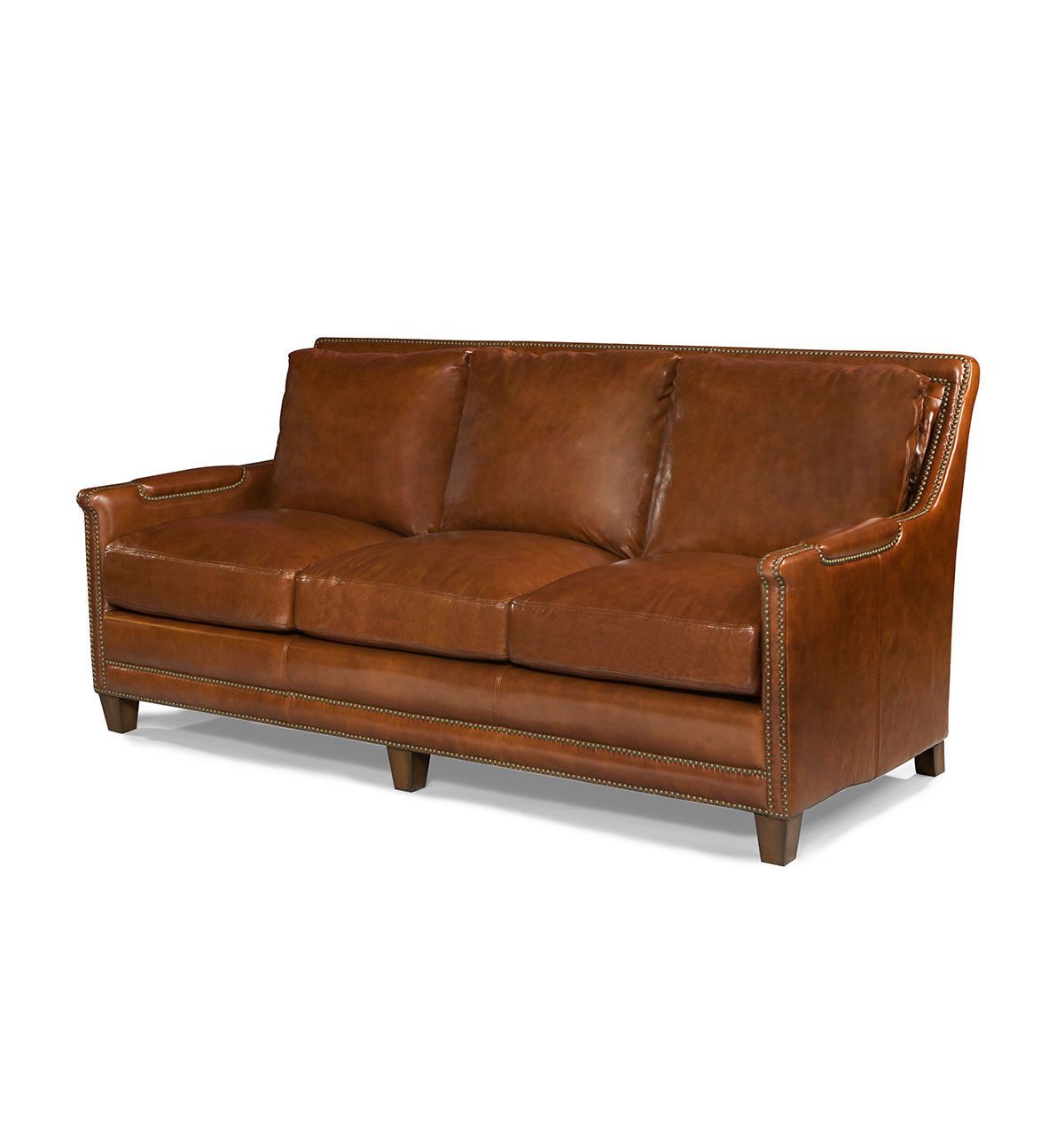Prescott Sofa Brooklyn Saddle 6501 by River Road Collection at Willis Furniture & Mattress