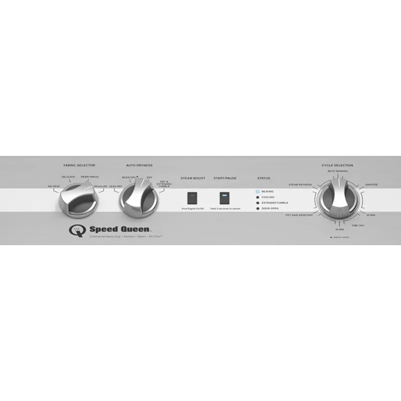 27 Inch Electric Dryer with 7.0 cu ft Capacity