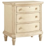 European Cottage Nightstand - Vintage White