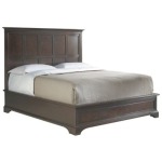 Transitional Queen Panel Bed