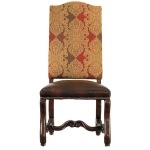 Costa Del Sol Perdonato Leather Side Chair