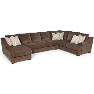 3 PC Sectional - Lux Iron