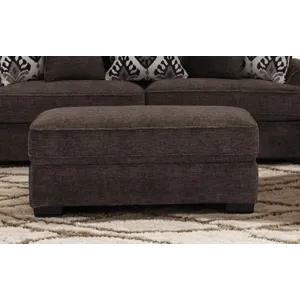 Rectangular Cocktail Ottoman - Polar Dark Grey