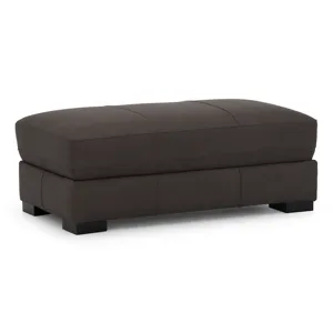 774 Rectangle Cocktail Ottoman - Starlight Smoke