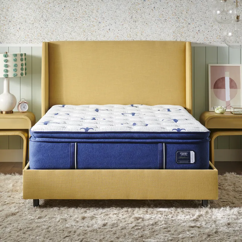 STEARNS & FOSTER STUDIO EURO PILLOW TOP MATTRESS