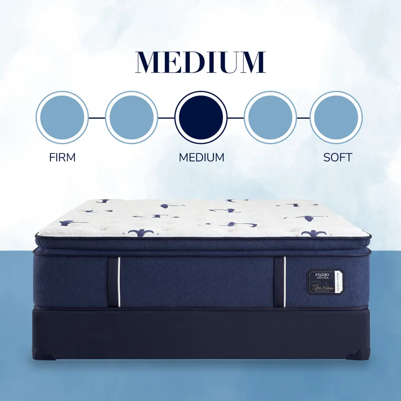 STEARNS & FOSTER STUDIO EURO PILLOW TOP MATTRESS