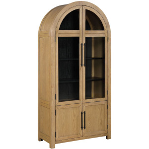 Magnolia Curio, Weathered Sand with Black Interior