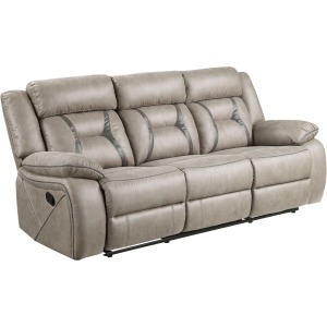 Tyson Recliner Sofa w/Drop Down Center & Power Strip