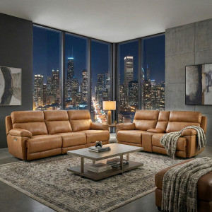 Gatlin Sand 2-Piece Power Reclining Living Room Sectional