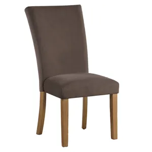 Artemis Brown Velvet Side Chair
