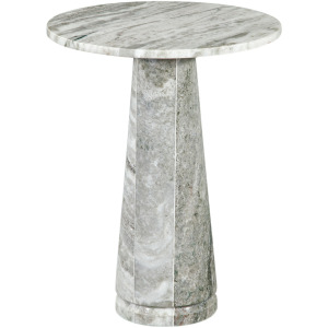 Joni Fantasy Brown Marble End Table