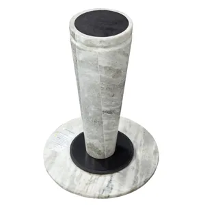 Joni Fantasy Brown Marble End Table