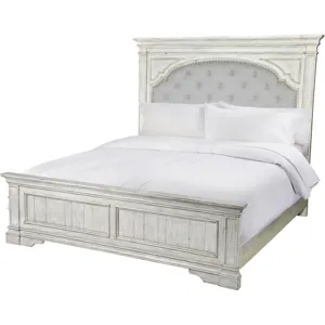 HighlandPark Highland Park White King Bed