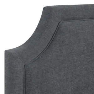 Elena Dark Gray Headboard - Full/Queen